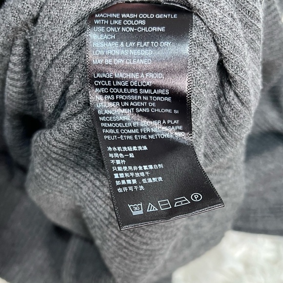 Free People | We The Free | Thermal Gray Ribbed Sweater - Picture 4 of 5